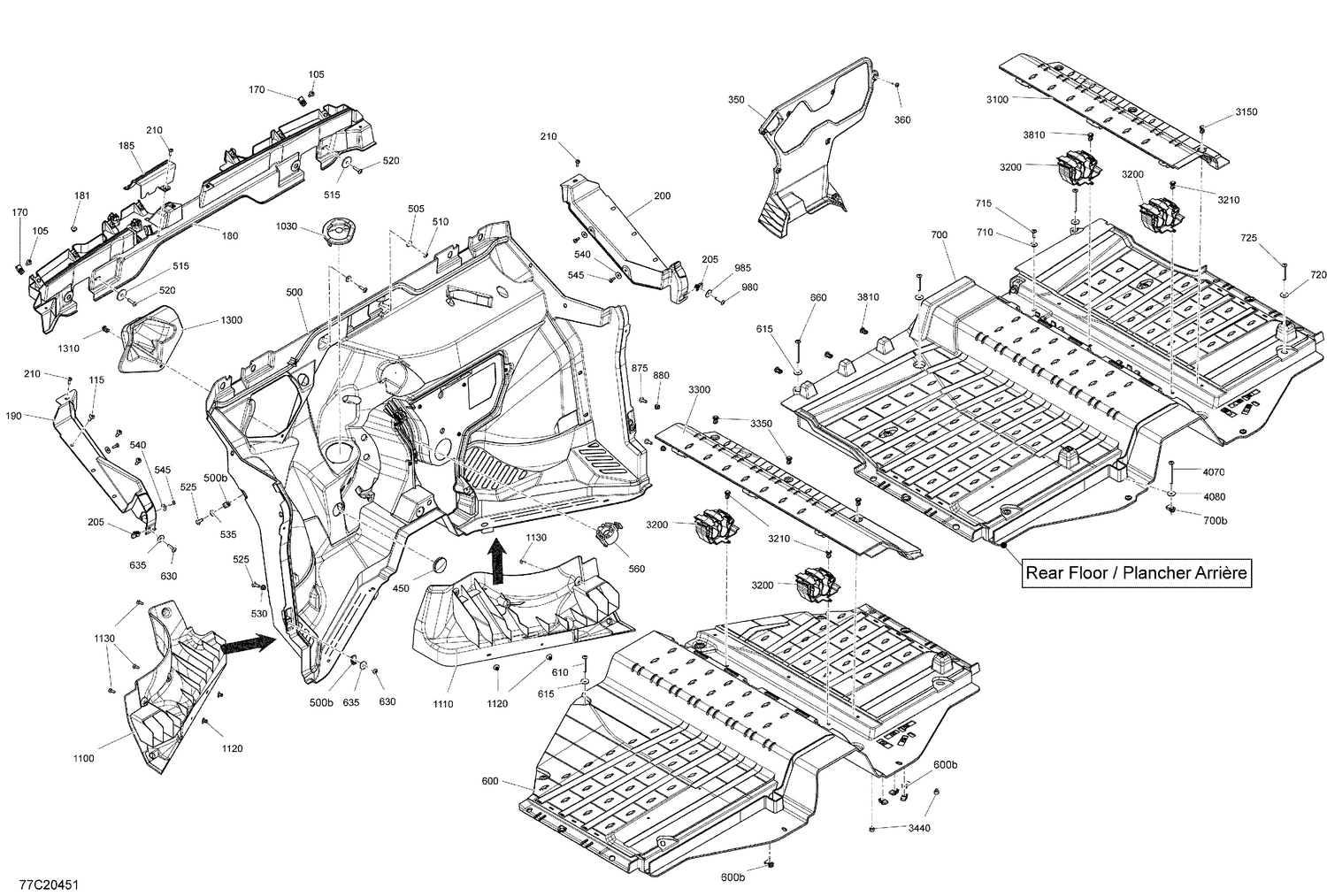 09- Cab Interior -  Fire Wall And Floor