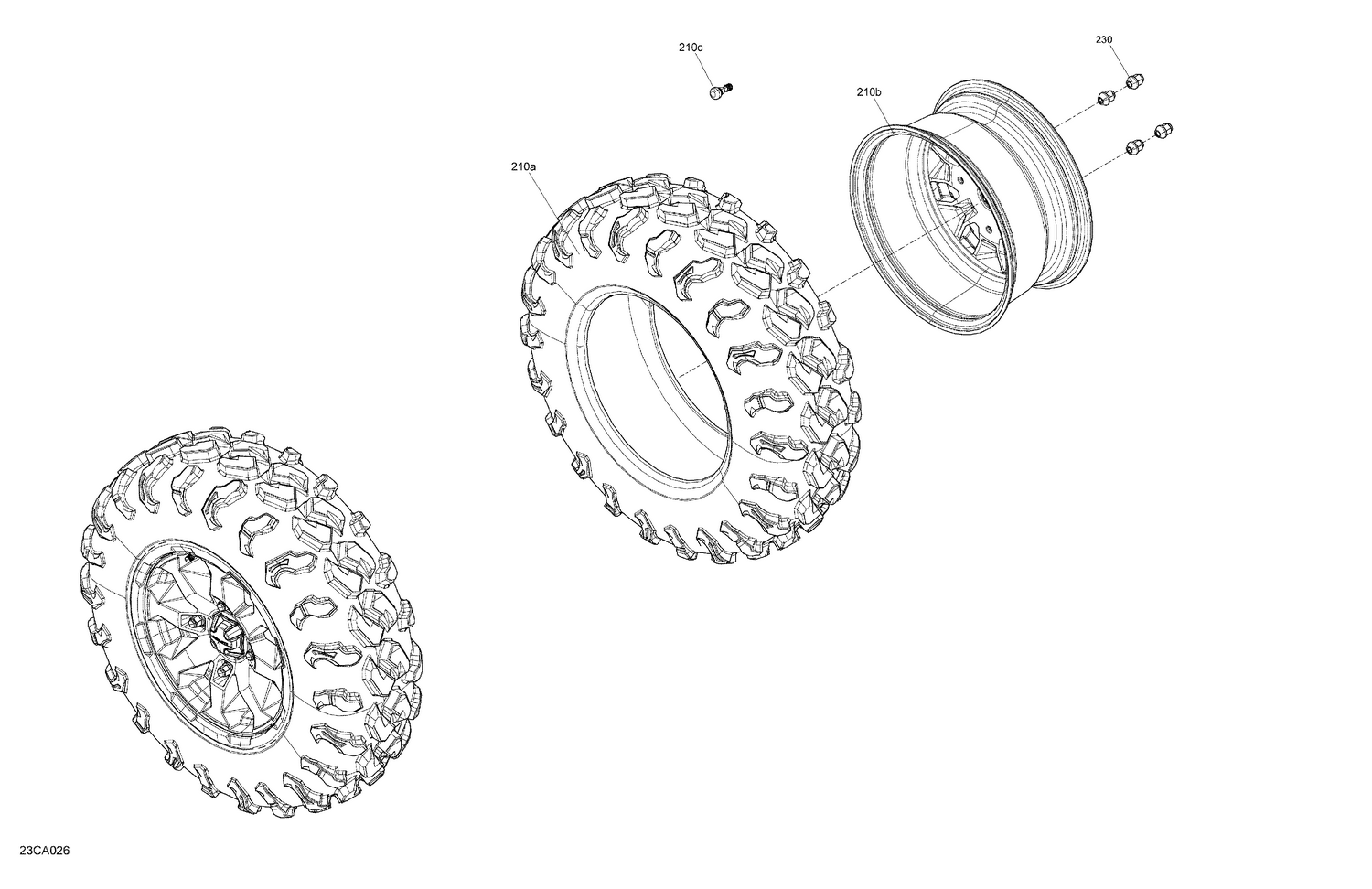 04- Drive - Front Wheels - BASE