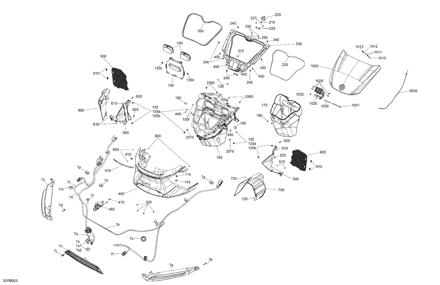 07- Body - Front Storage Tray