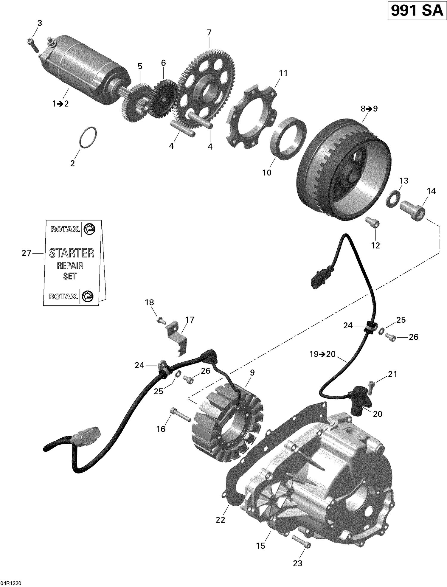 03- Magneto And Electric Starter