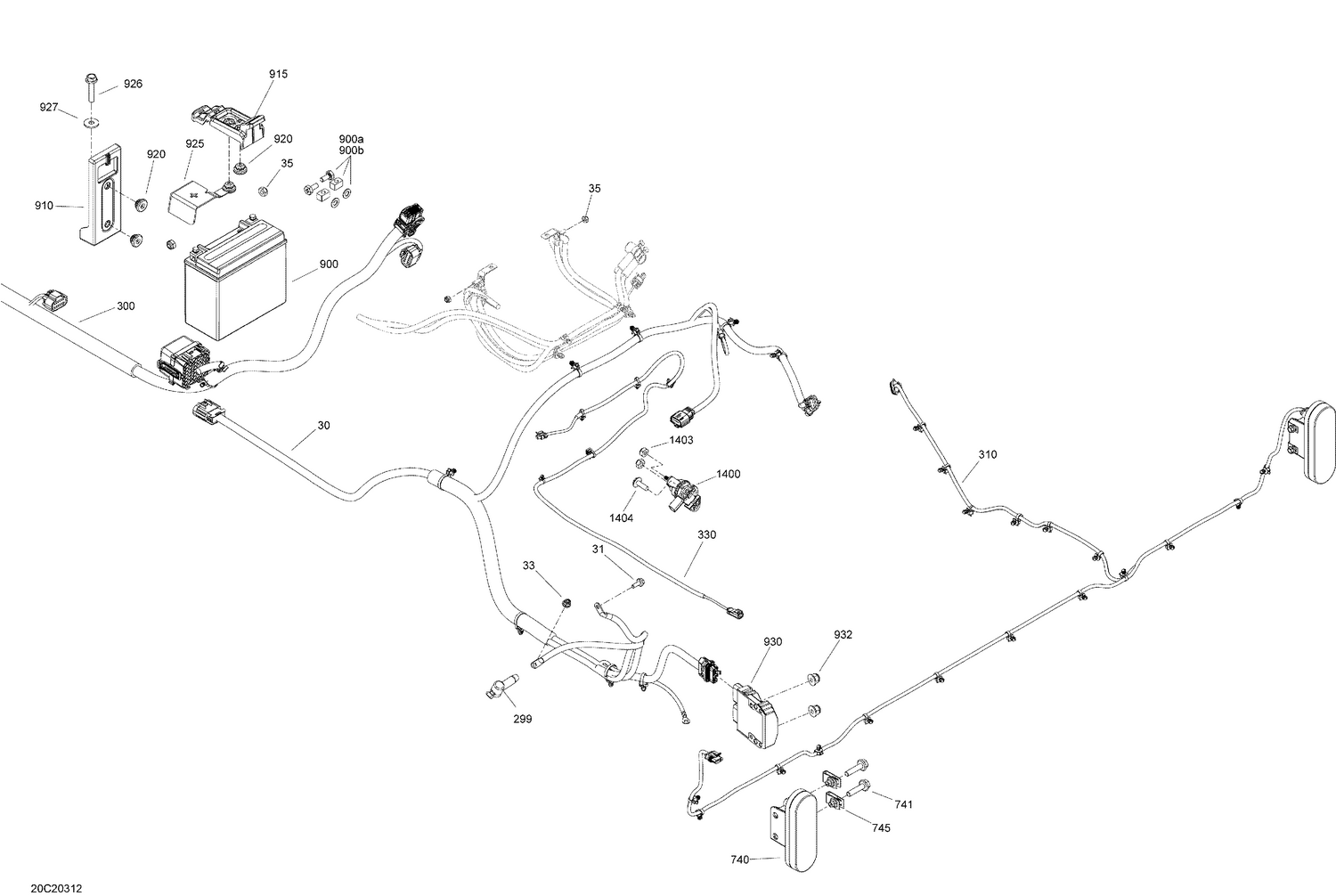 10- Electric - System - Rear Section