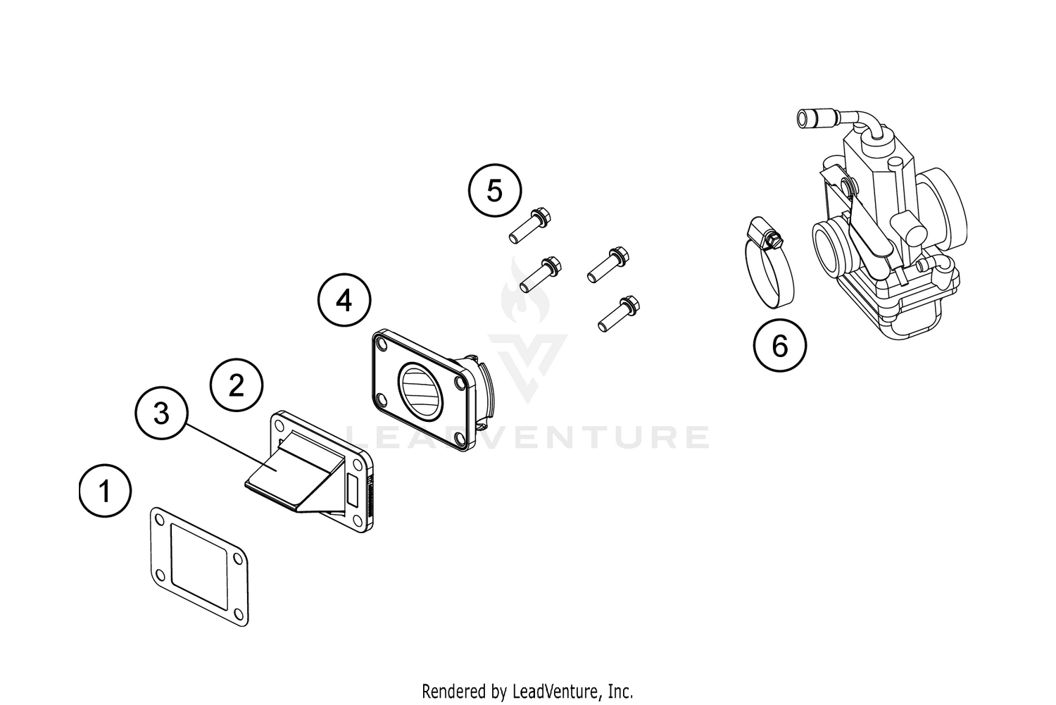 REED VALVE CASE