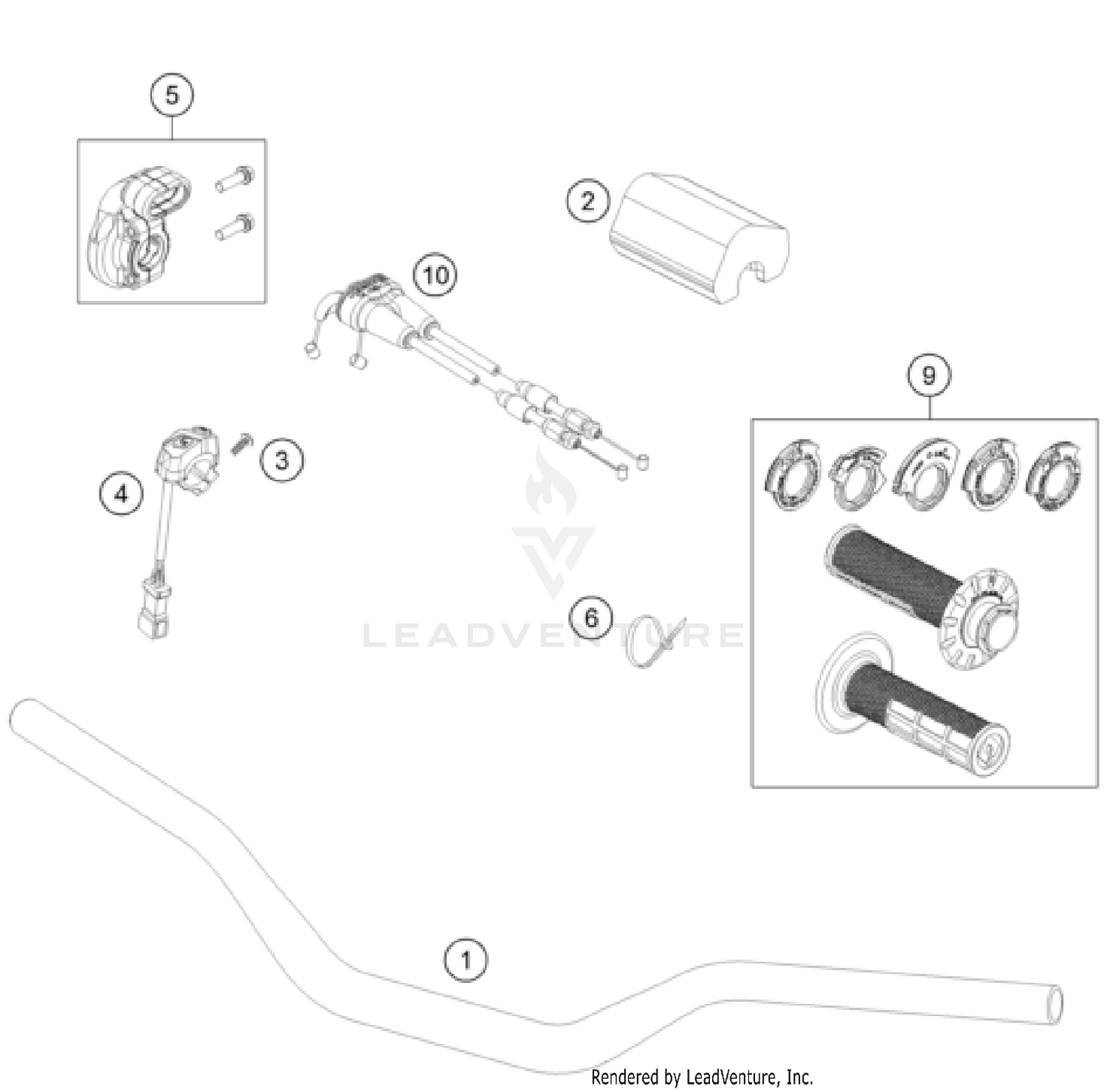 HANDLEBAR, CONTROLS