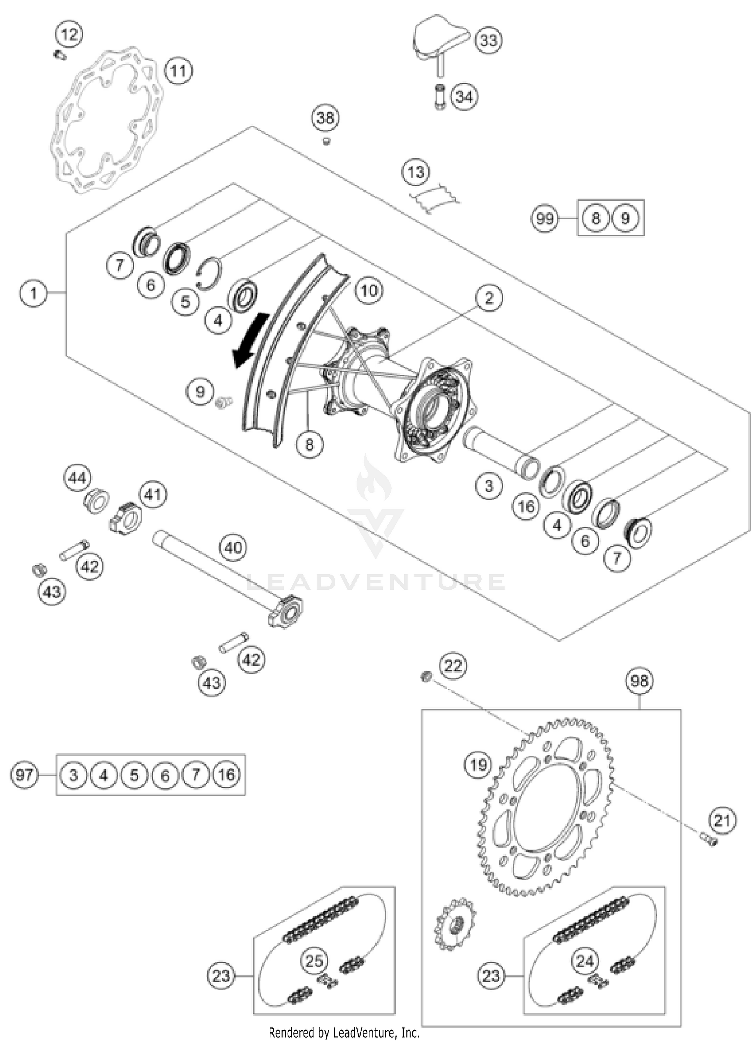 REAR WHEEL
