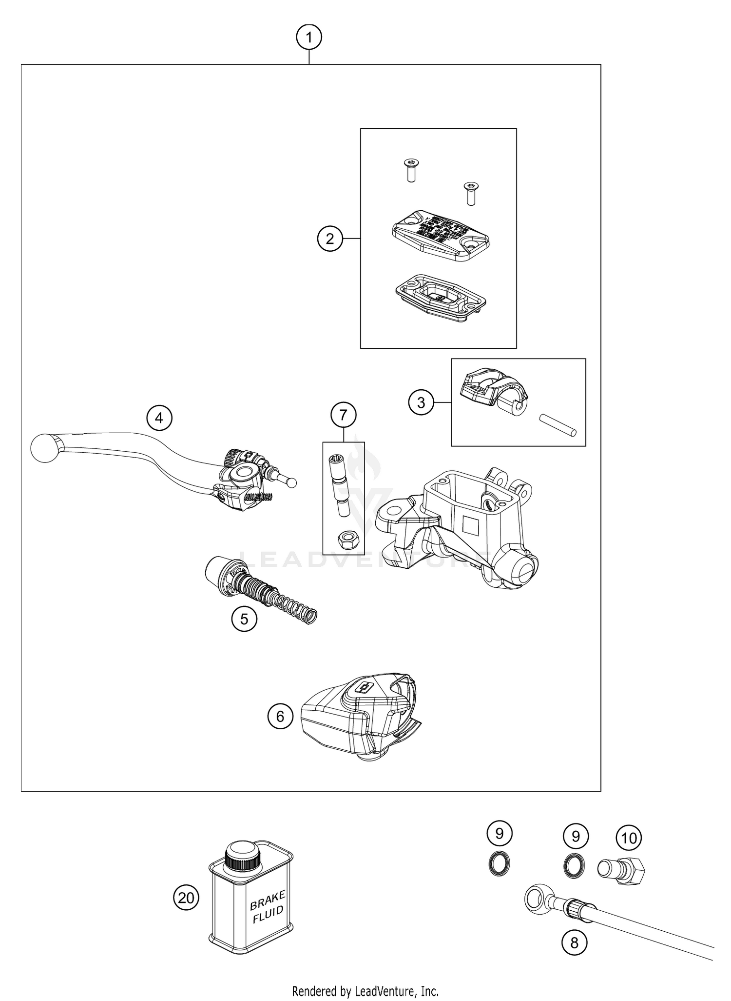 FRONT BRAKE CONTROL