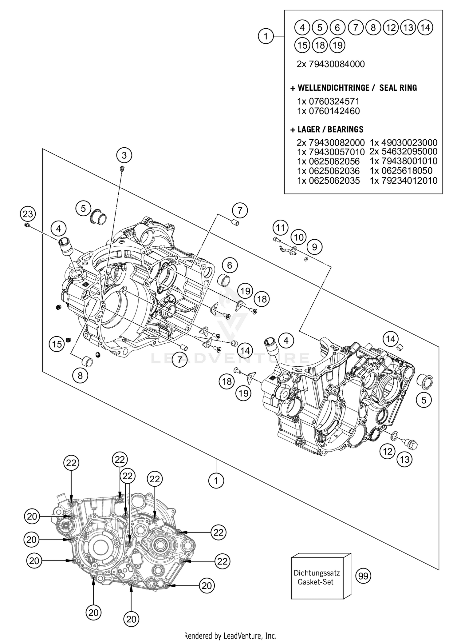 ENGINE CASE