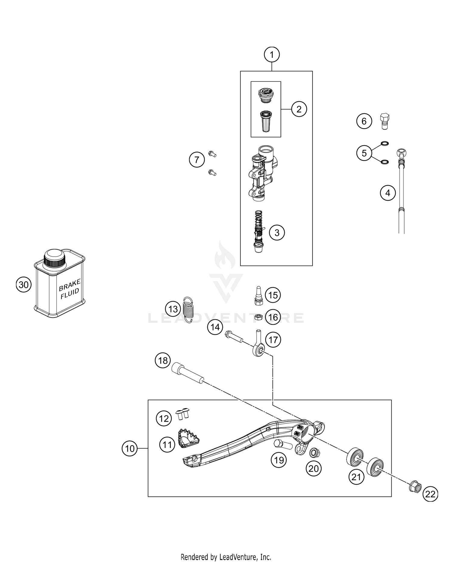 REAR BRAKE CONTROL