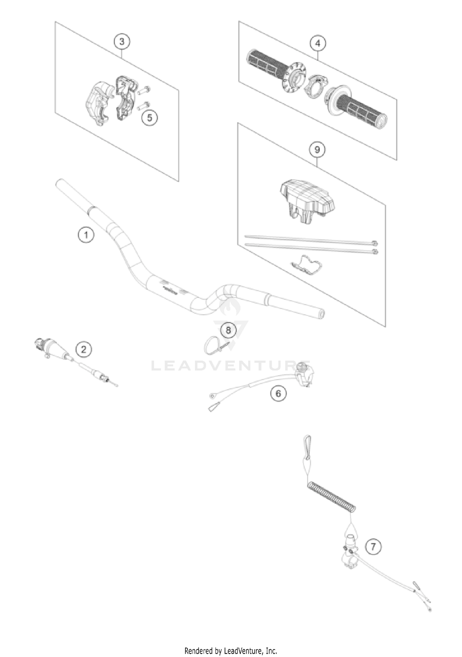 HANDLEBAR, CONTROLS