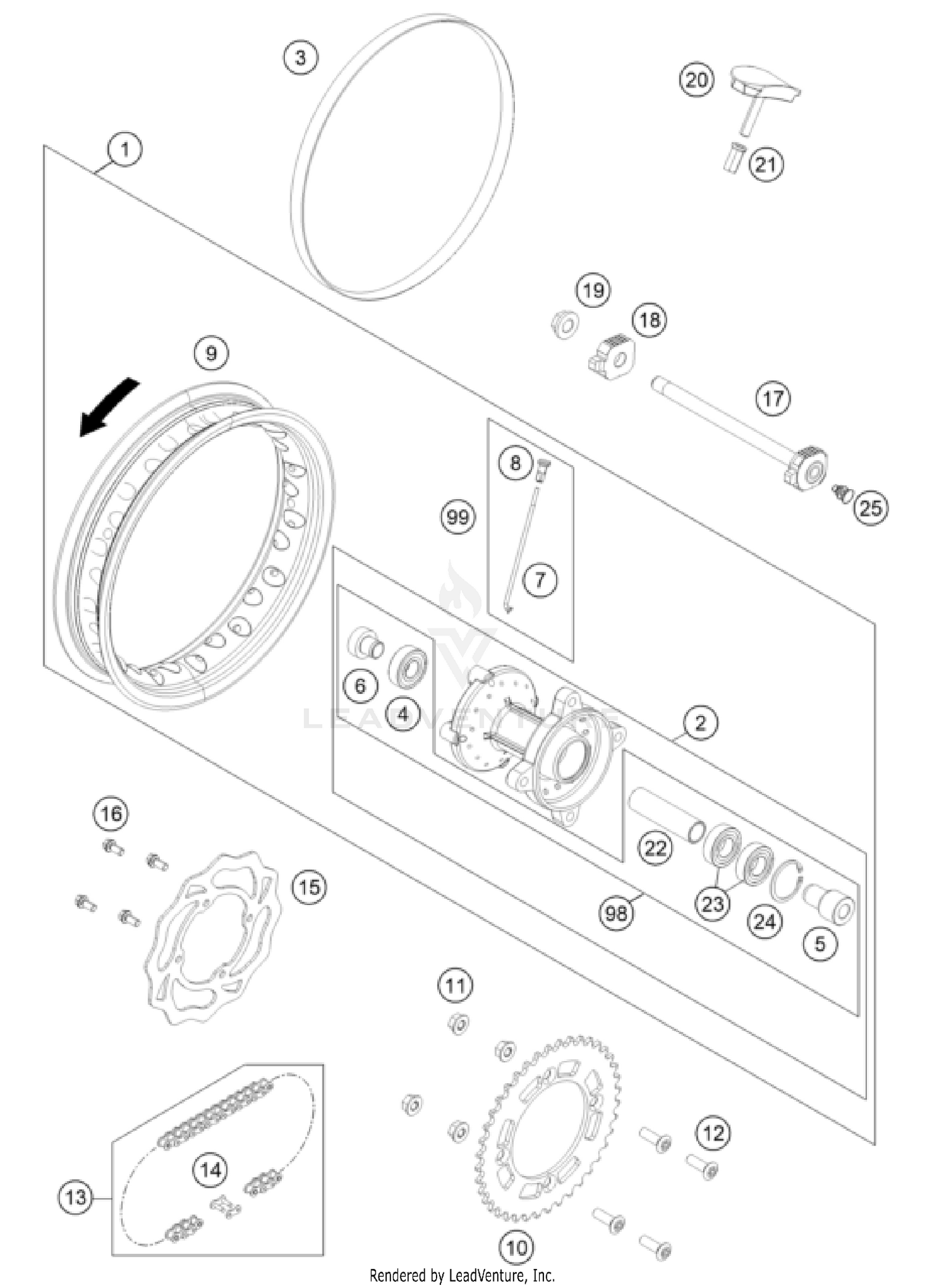 REAR WHEEL