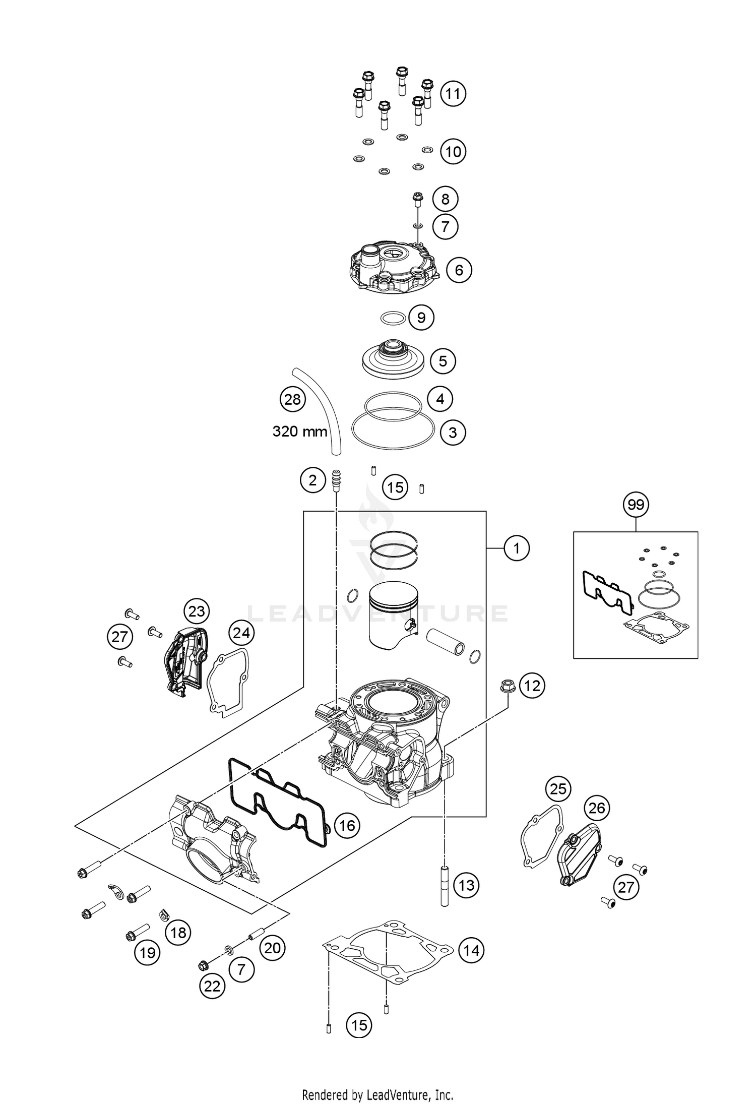 CYLINDER, CYLINDER HEAD