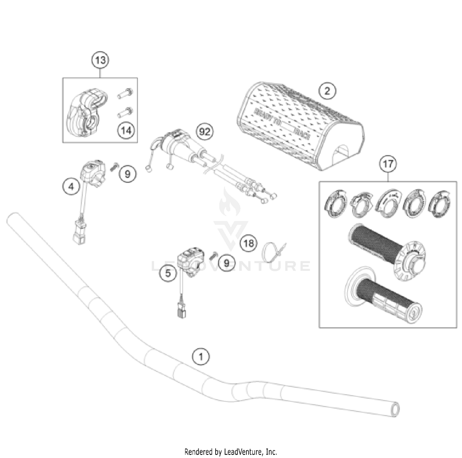 HANDLEBAR, CONTROLS