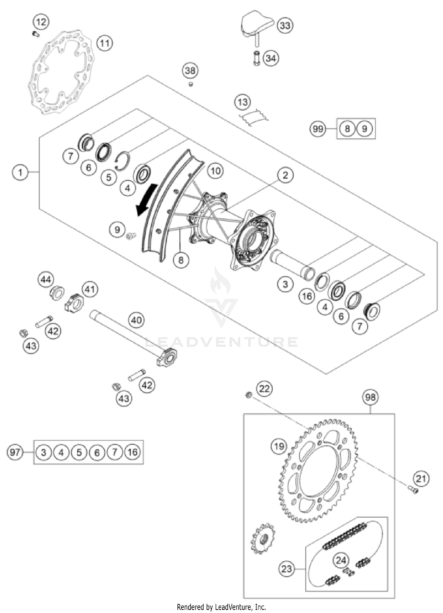 REAR WHEEL