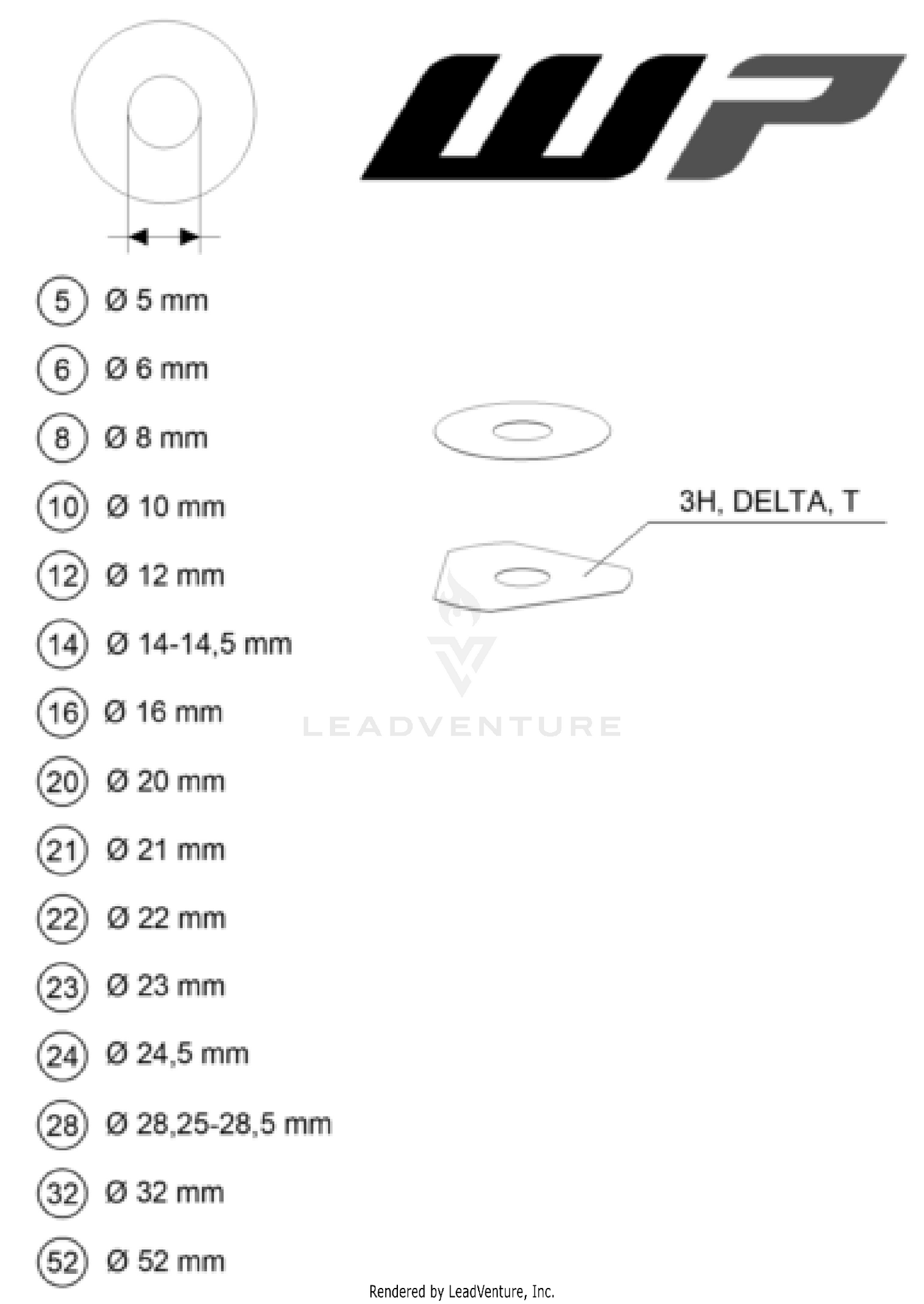 WP SHIMS FOR SETTING