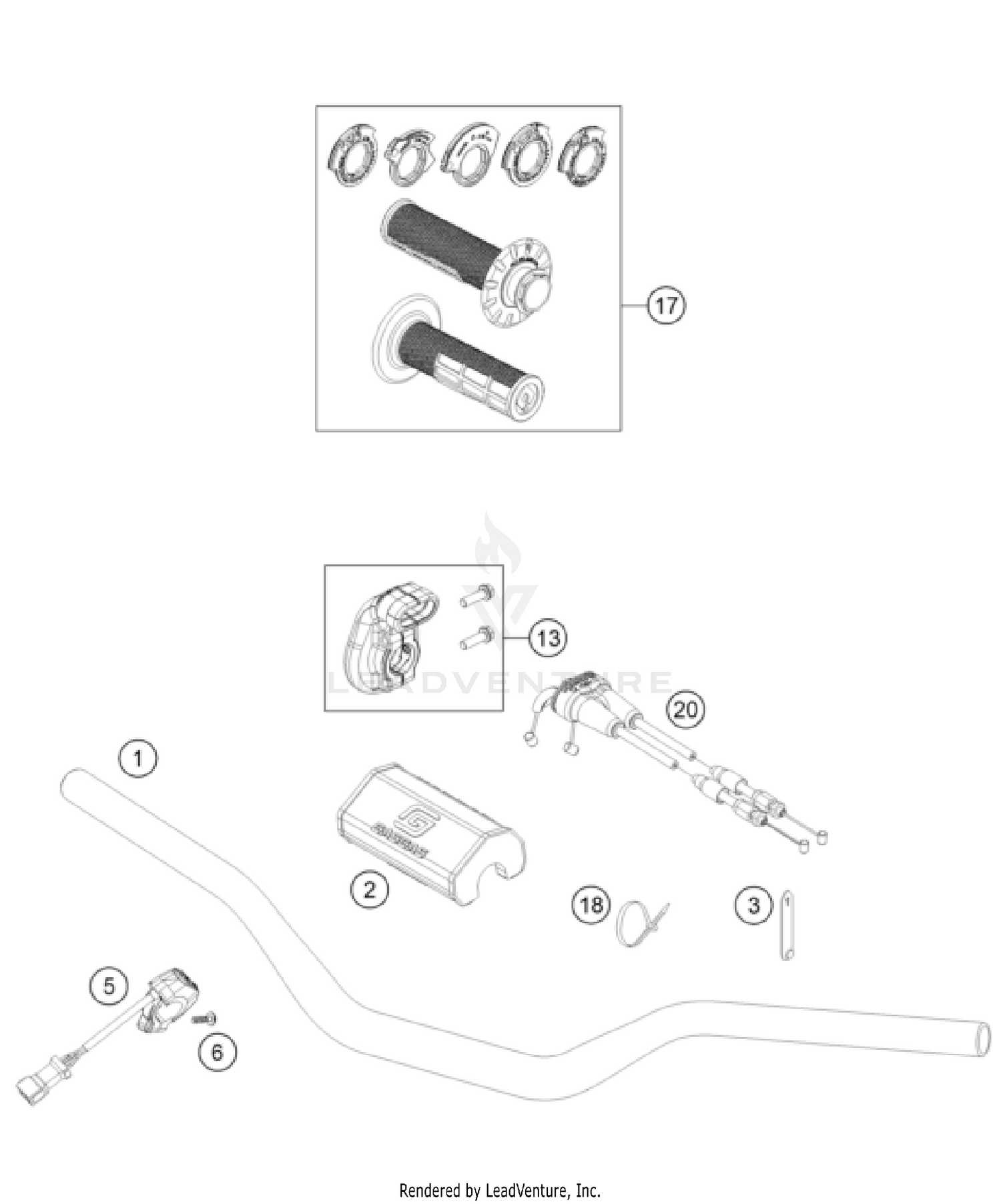 HANDLEBAR, CONTROLS