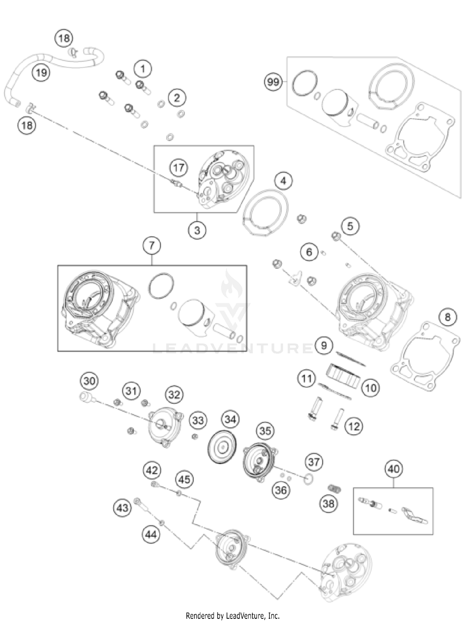 CYLINDER, CYLINDER HEAD