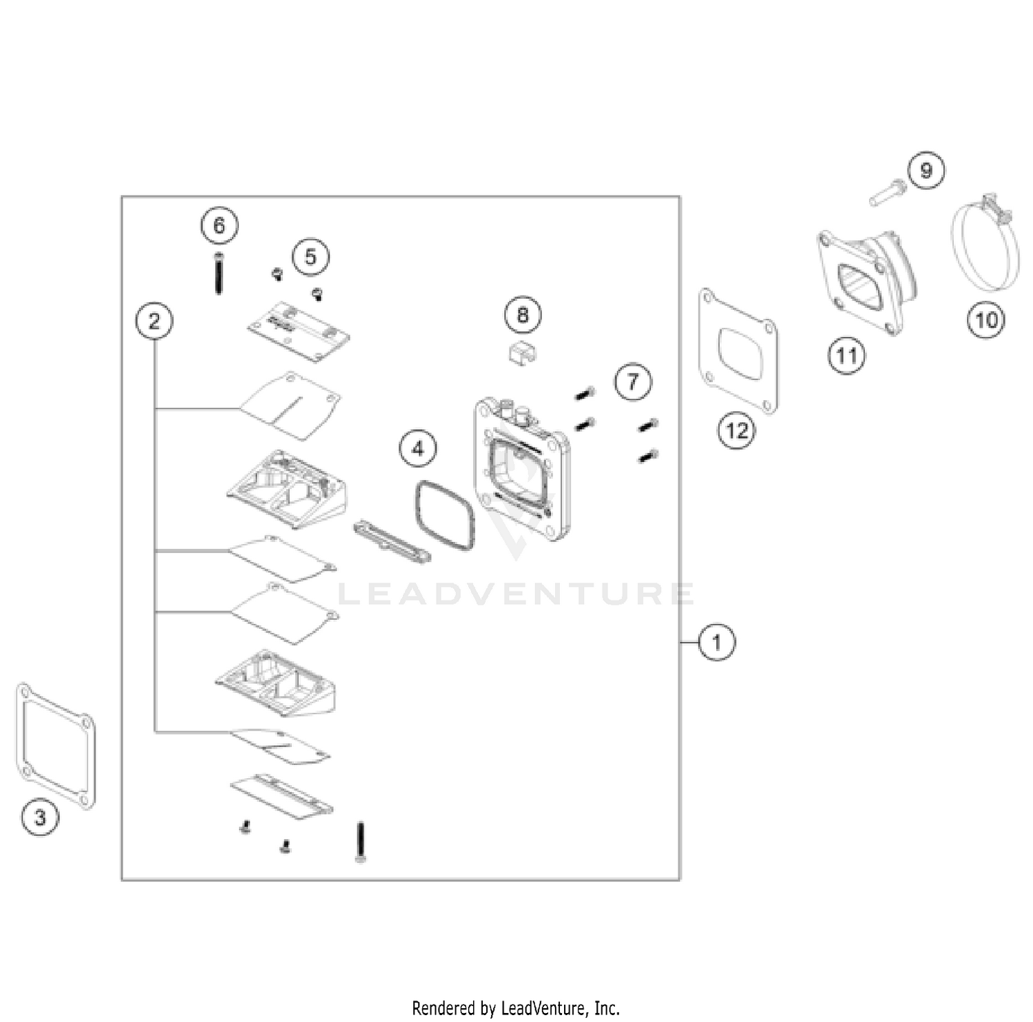 REED VALVE CASE