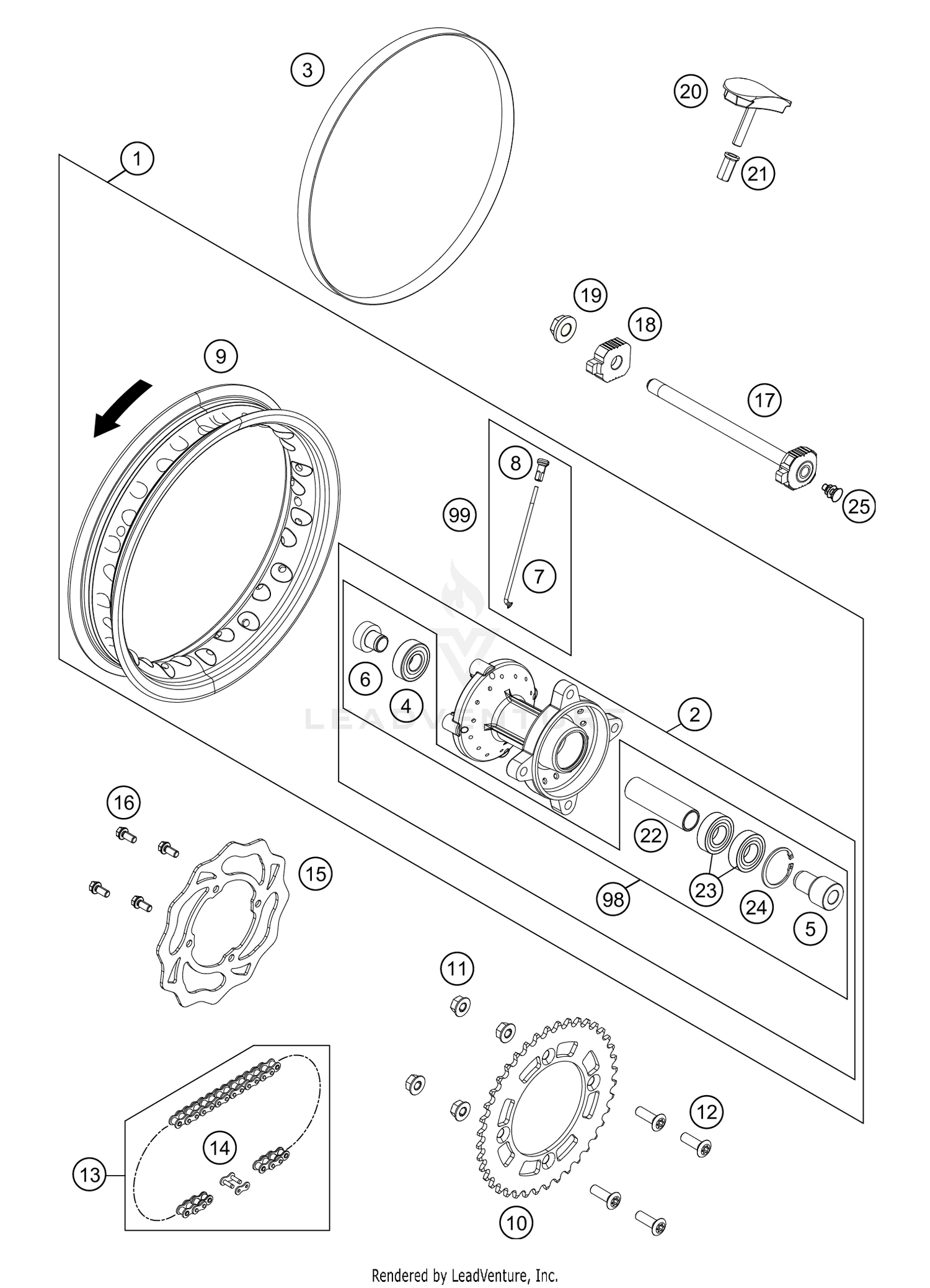 REAR WHEEL
