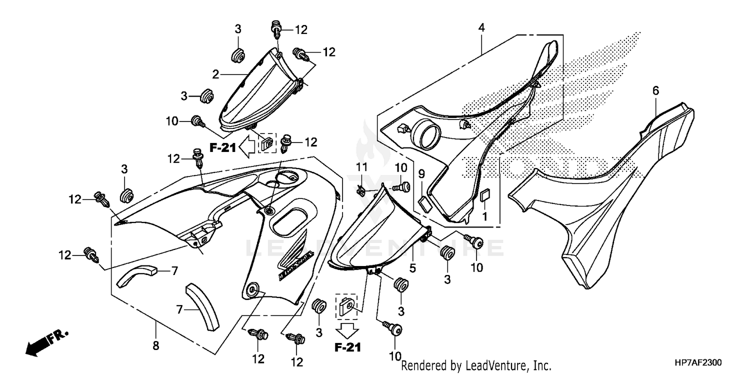 SIDE COVER@TANK COVER