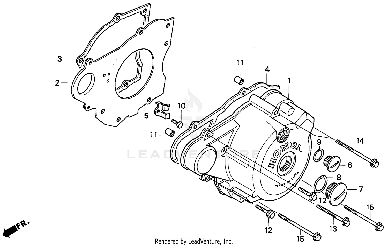 LEFT CRANKCASE COVER