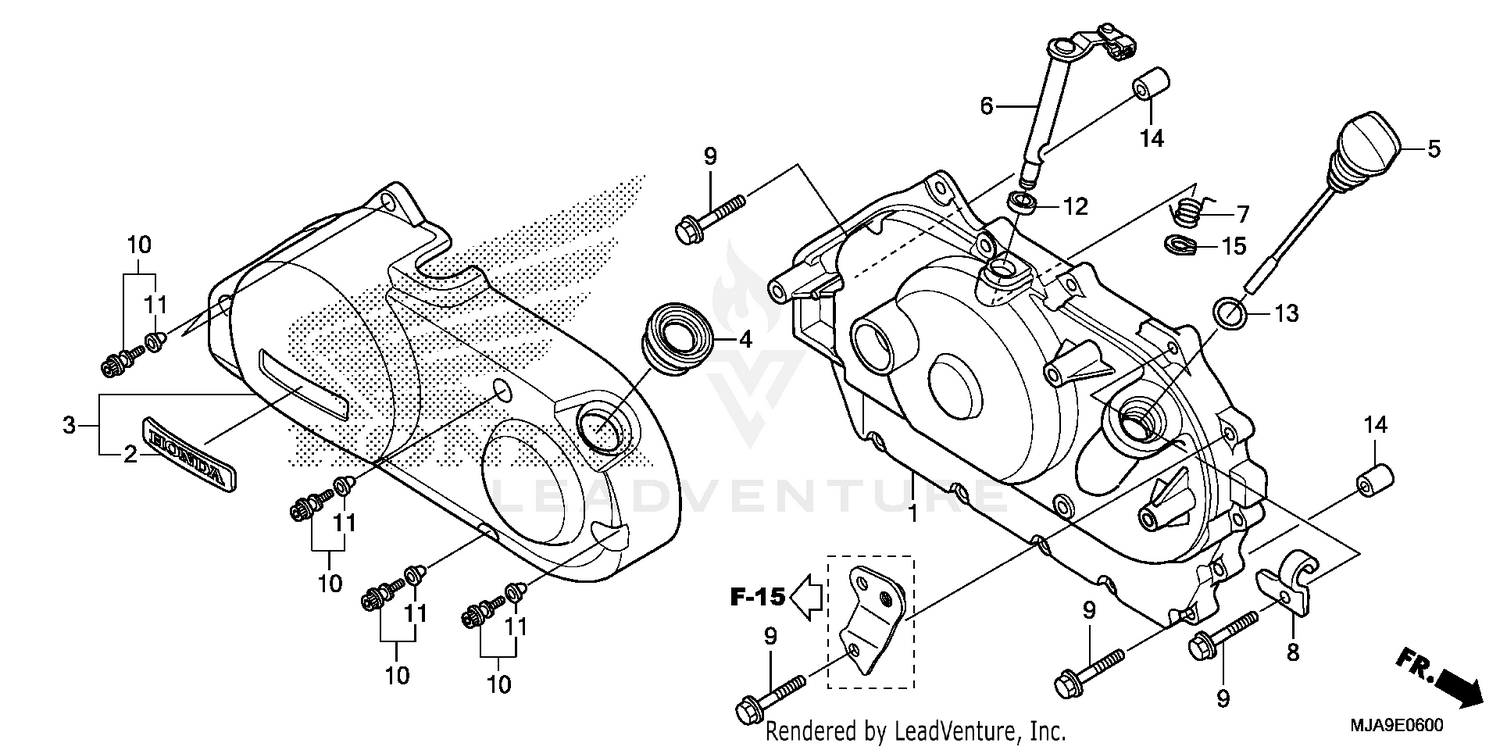 RIGHT CRANKCASE COVER