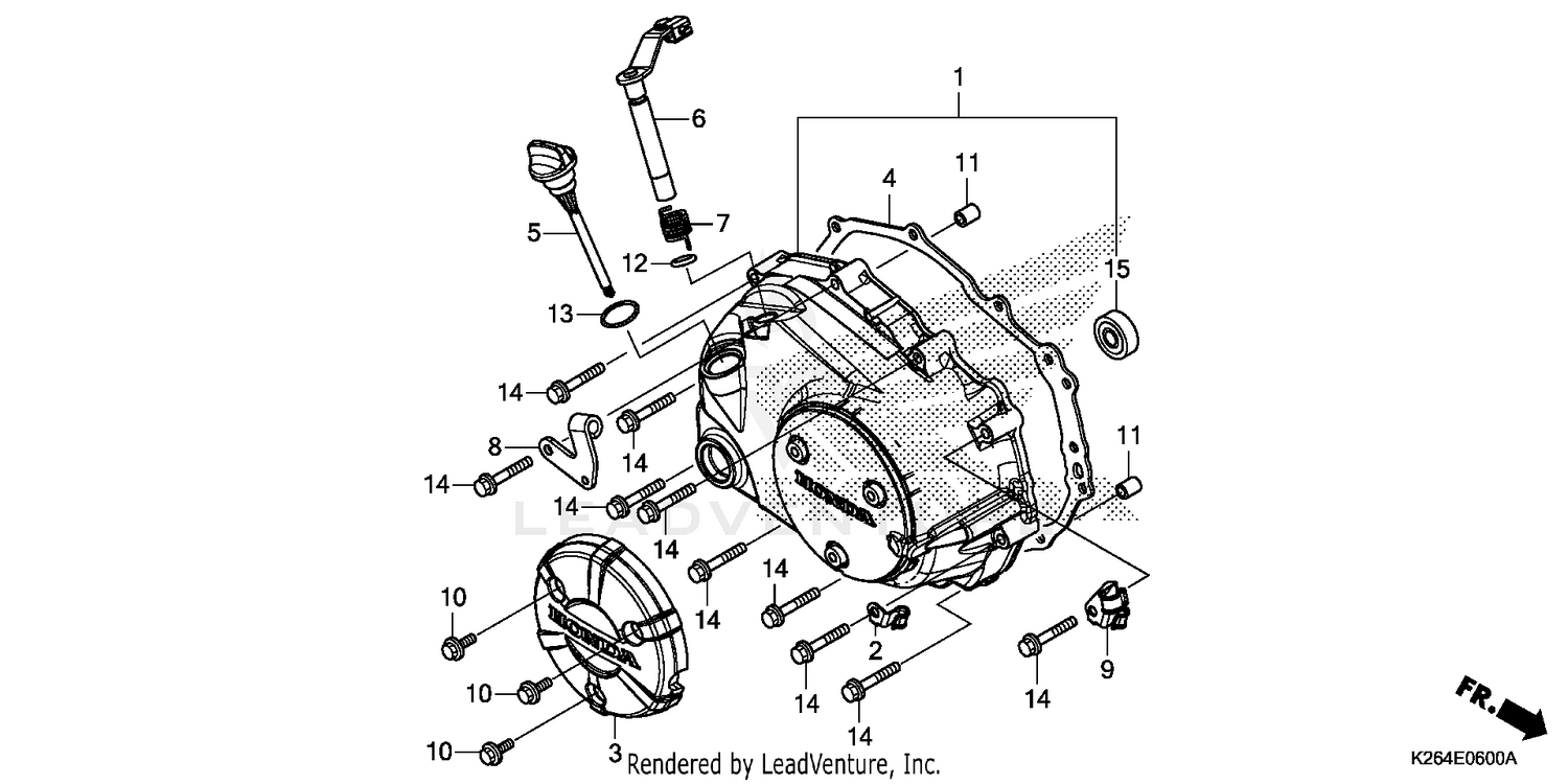 RIGHT CRANKCASE COVER