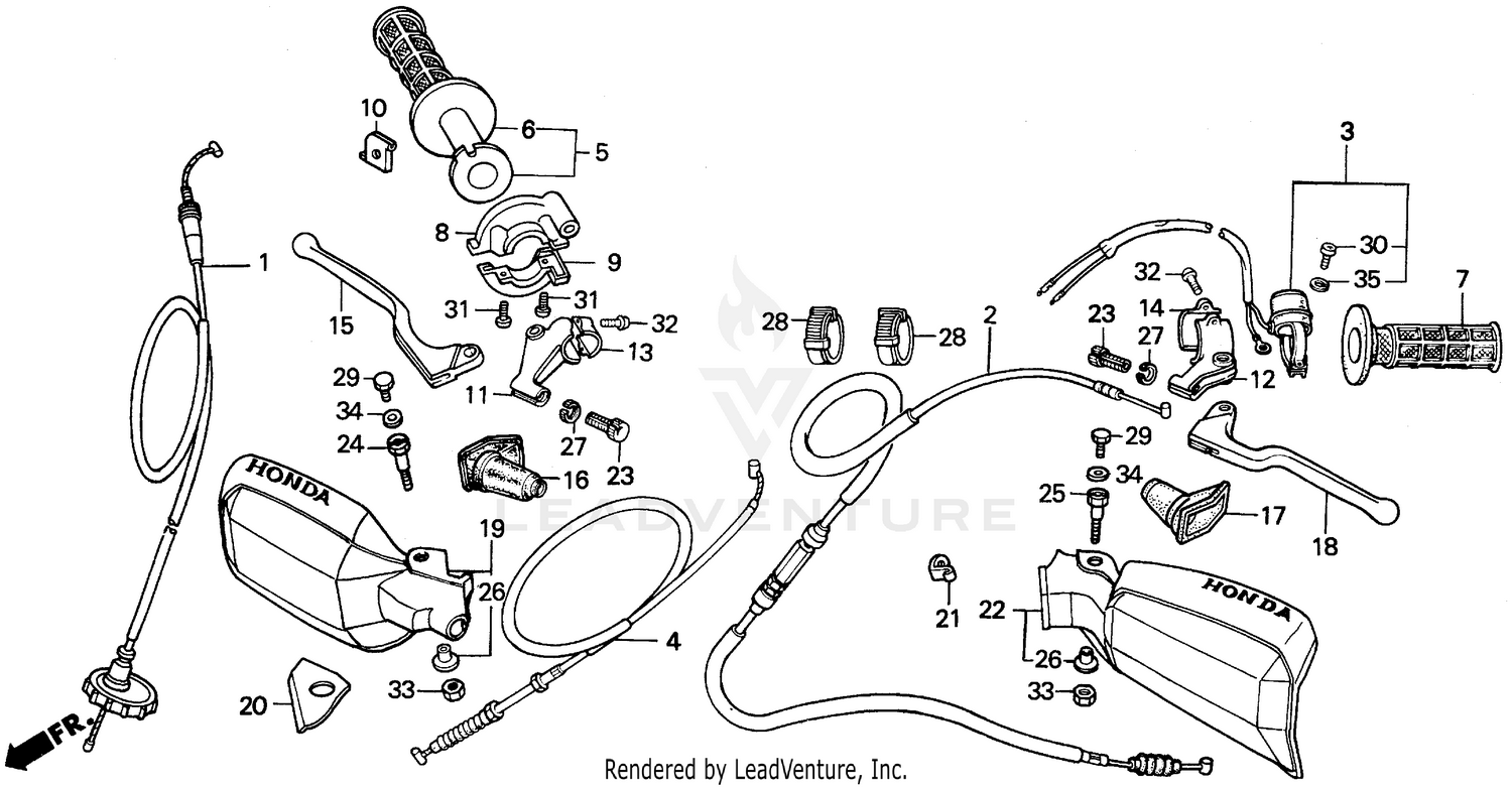 HANDLE SWITCH + CABLES