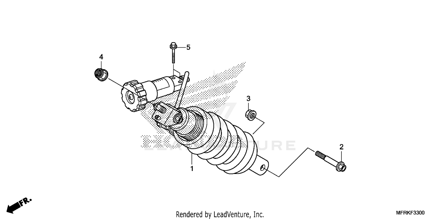 REAR SHOCK ABSORBER