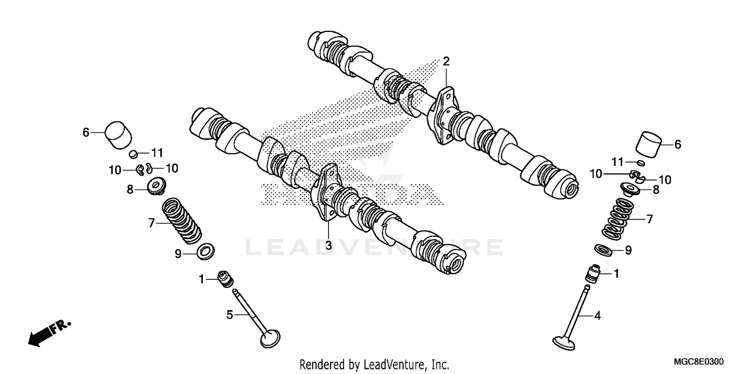 CAMSHAFT@VALVE