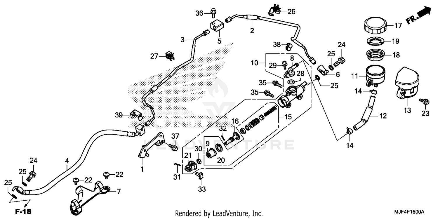 REAR BRAKE MASTER CYLINDER (1)