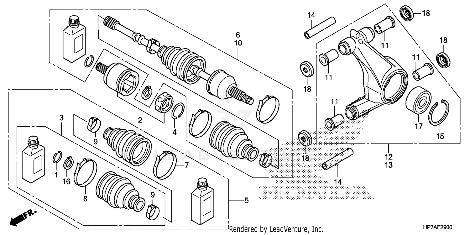 REAR KNUCKLE@REAR        DRIVESHAFT