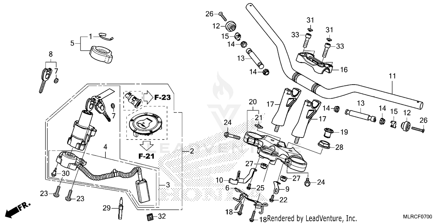 HANDLEBAR@TOP BRIDGE