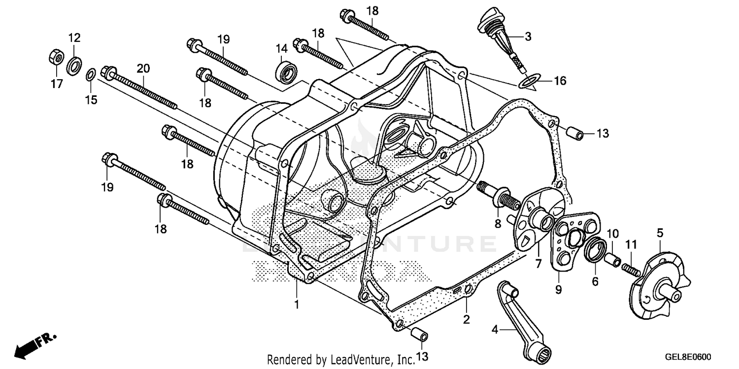 RIGHT CRANKCASE COVER