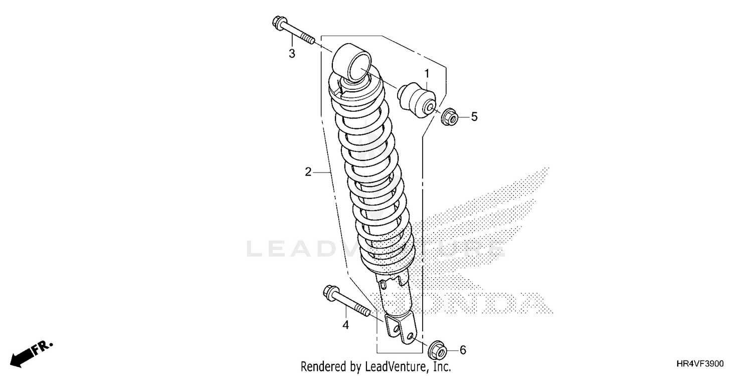 REAR SHOCK ABSORBER