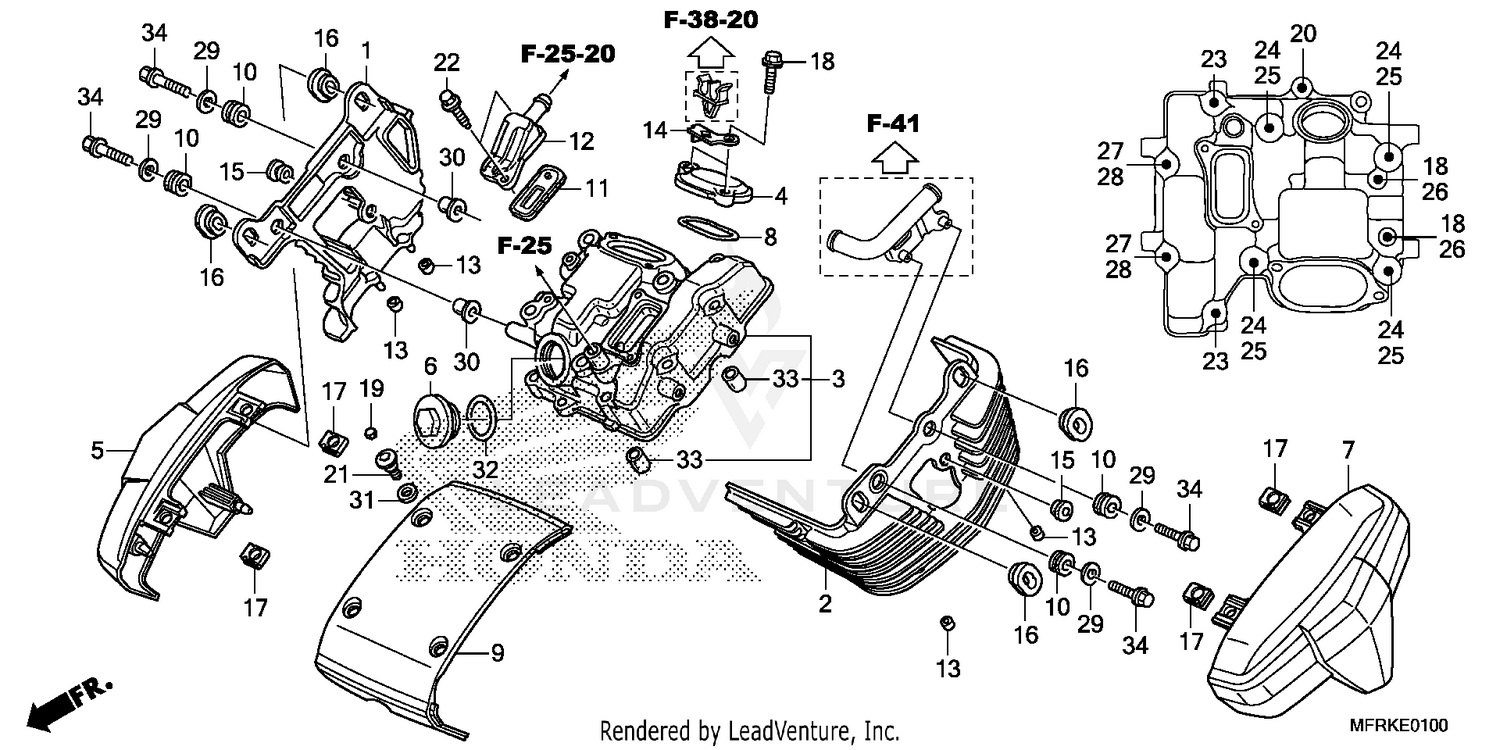 FRONT CYLINDER HEAD COVER