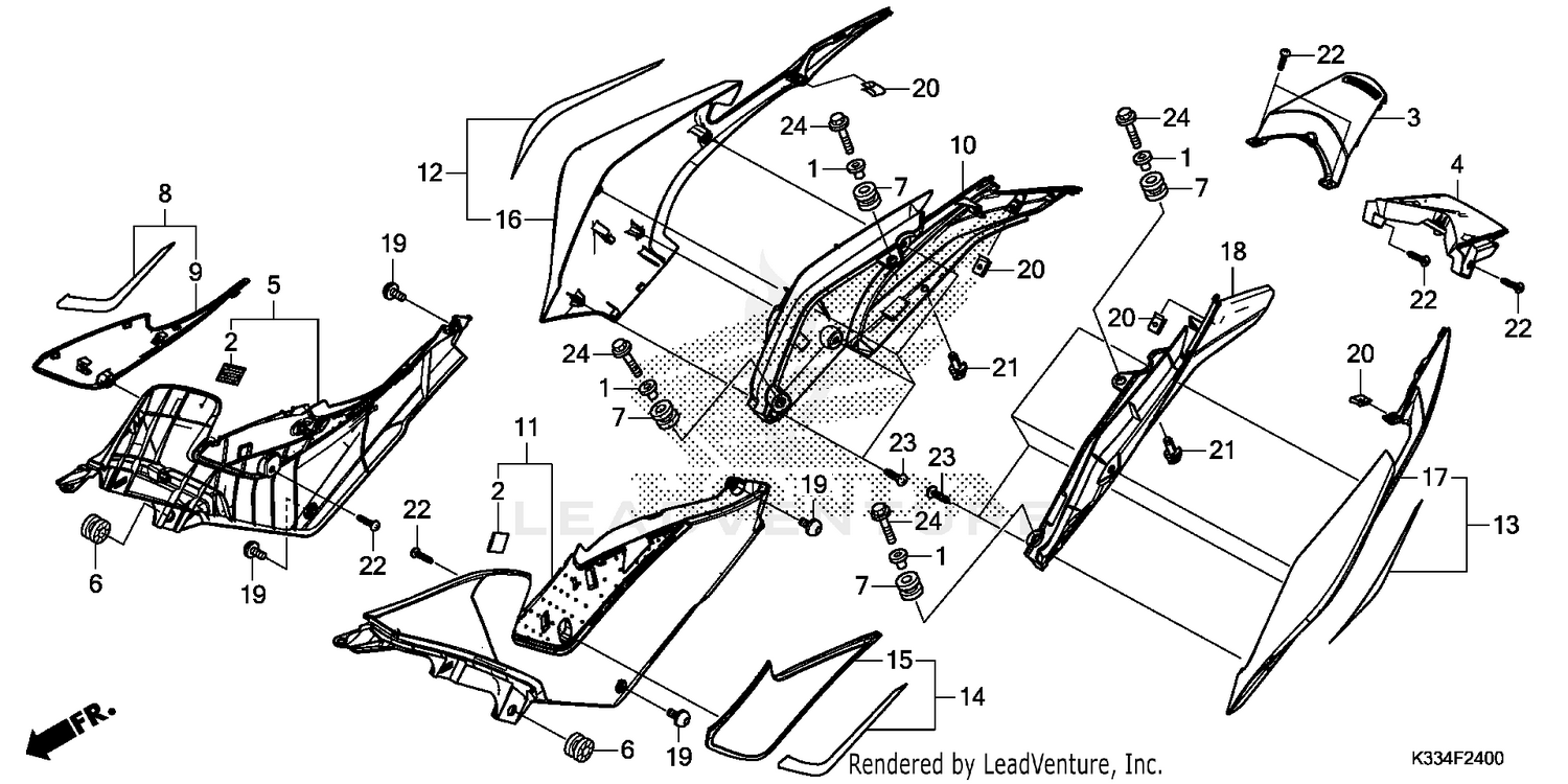 SIDE COVER@REAR COWL