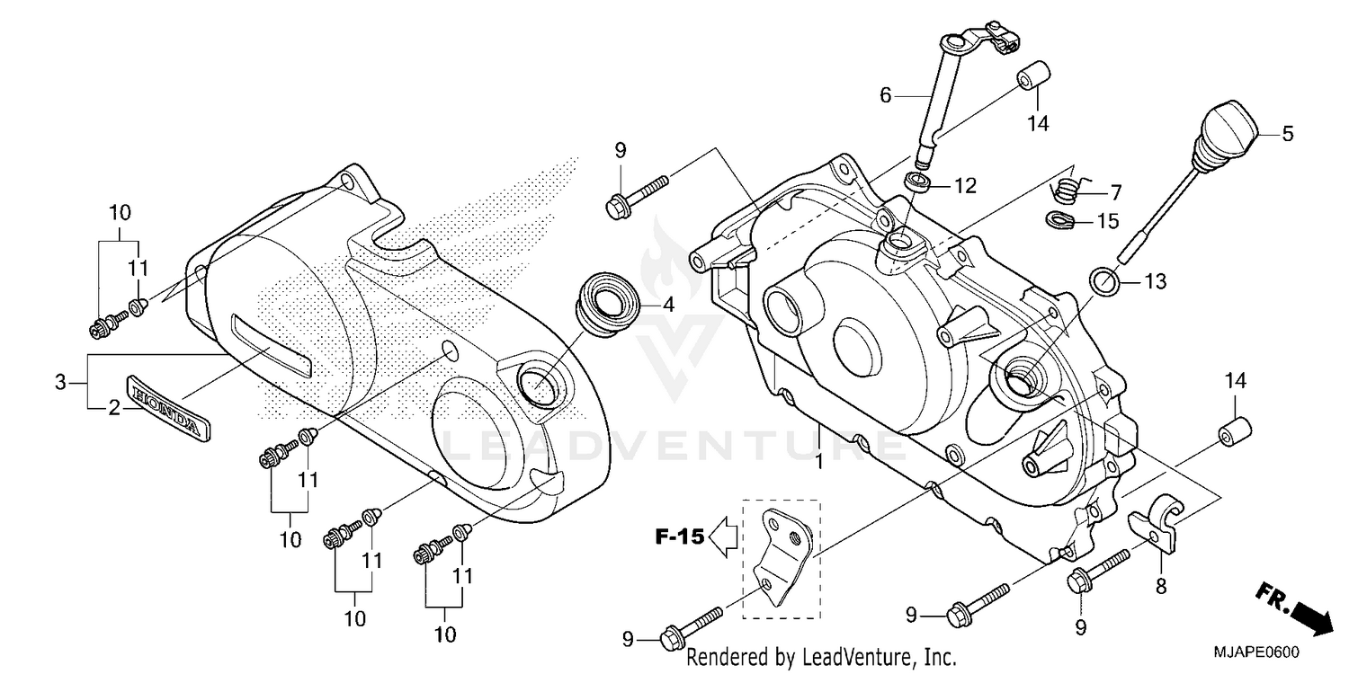 RIGHT CRANKCASE COVER