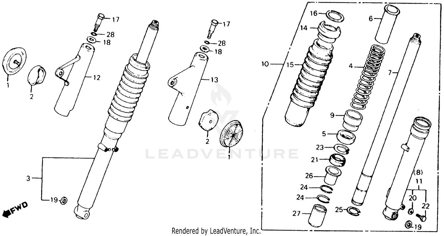 FRONT SHOCK ABSORBER