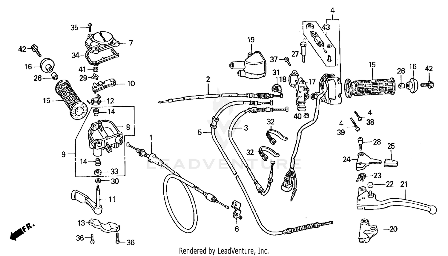 450S HANDLE SWITCH + CABLES