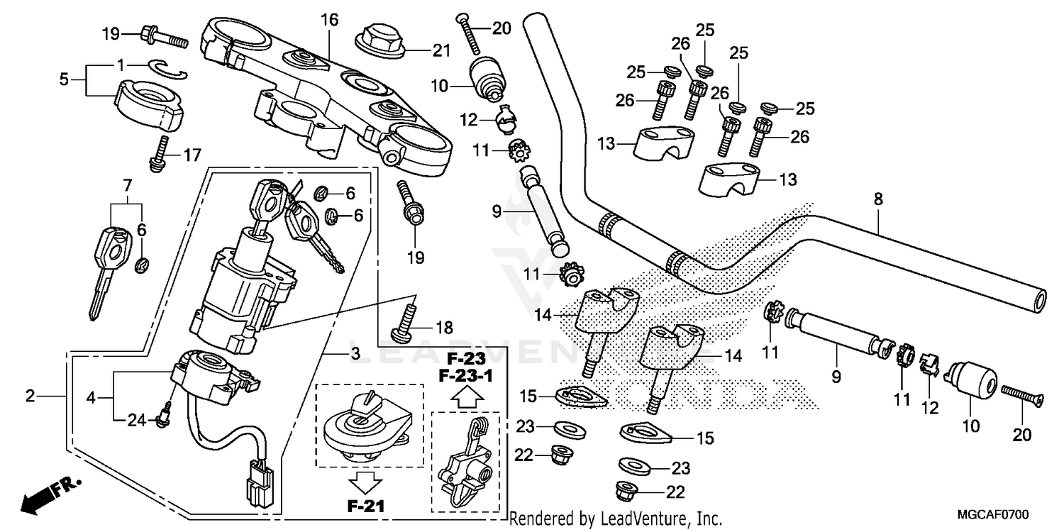 HANDLEBAR@TOP BRIDGE