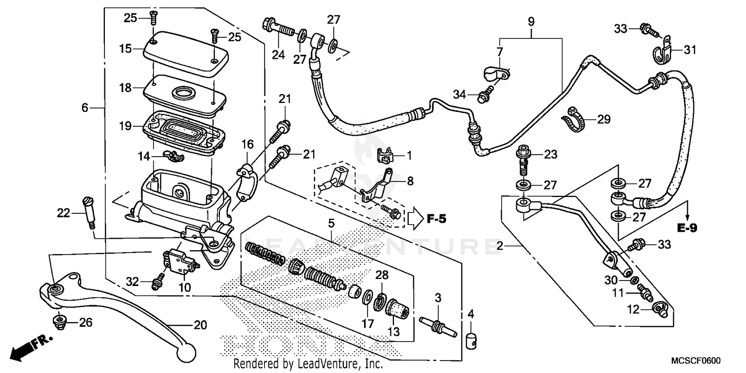 CLUTCH MASTER CYLINDER