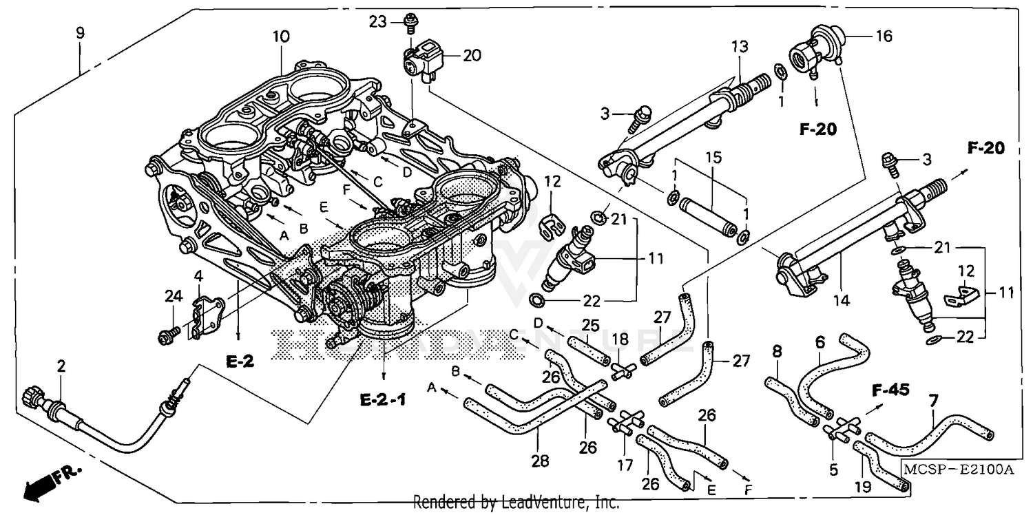 THROTTLE BODY (ASSY.)