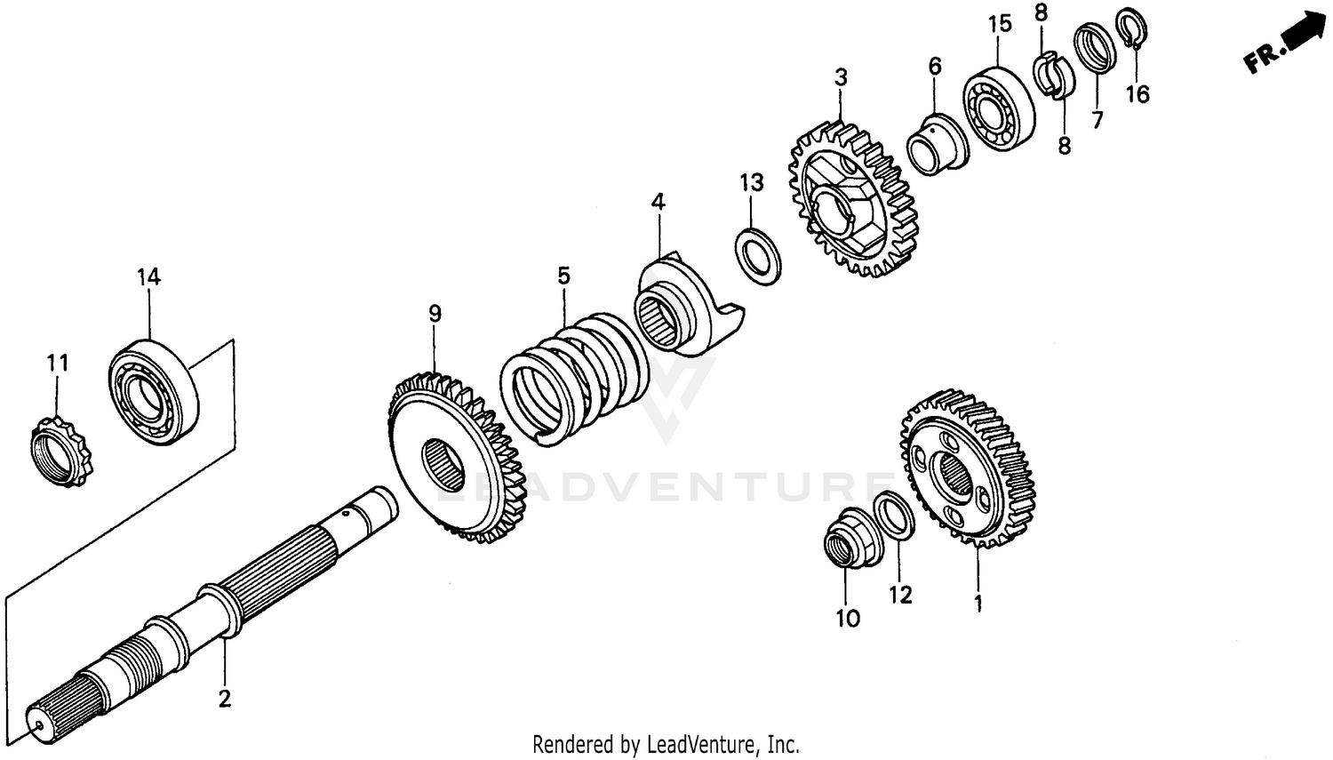 FINAL GEARSHAFT