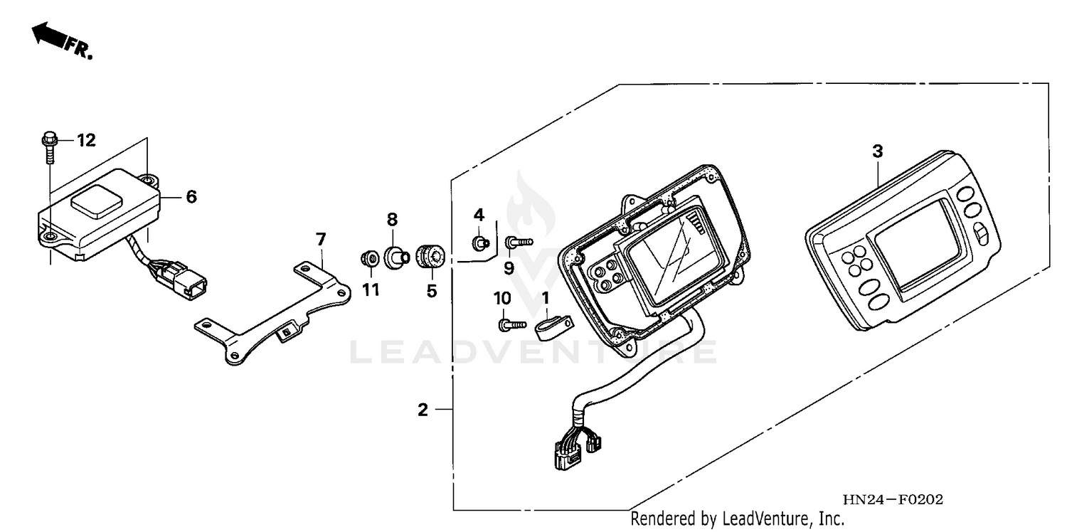 METER (TRX500FA/FGA'05)