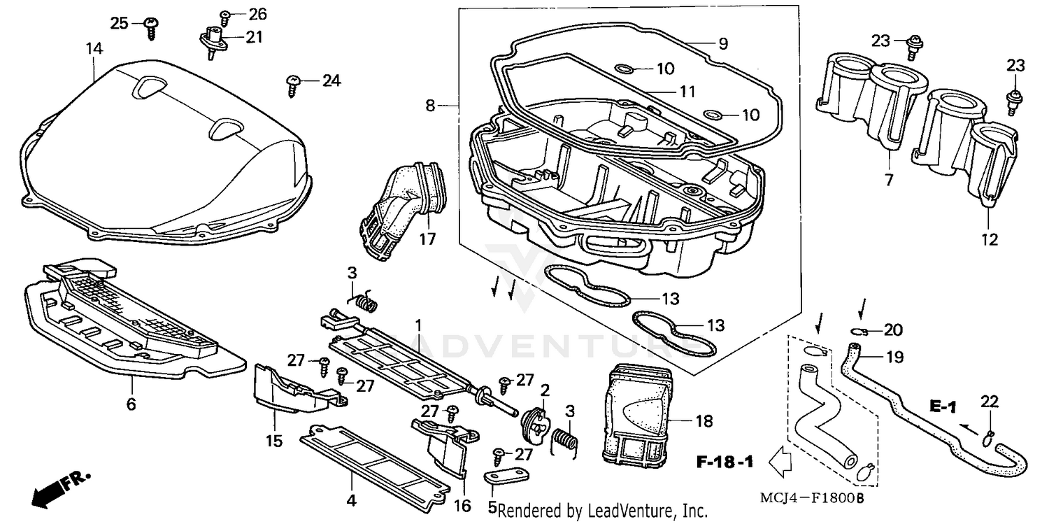 AIR CLEANER ('00-'01)
