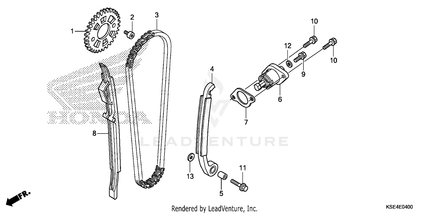CAM CHAIN + TENSIONER