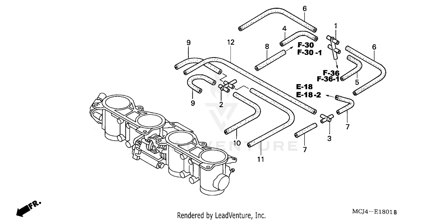 THROTTLE BODY (TUBING)
