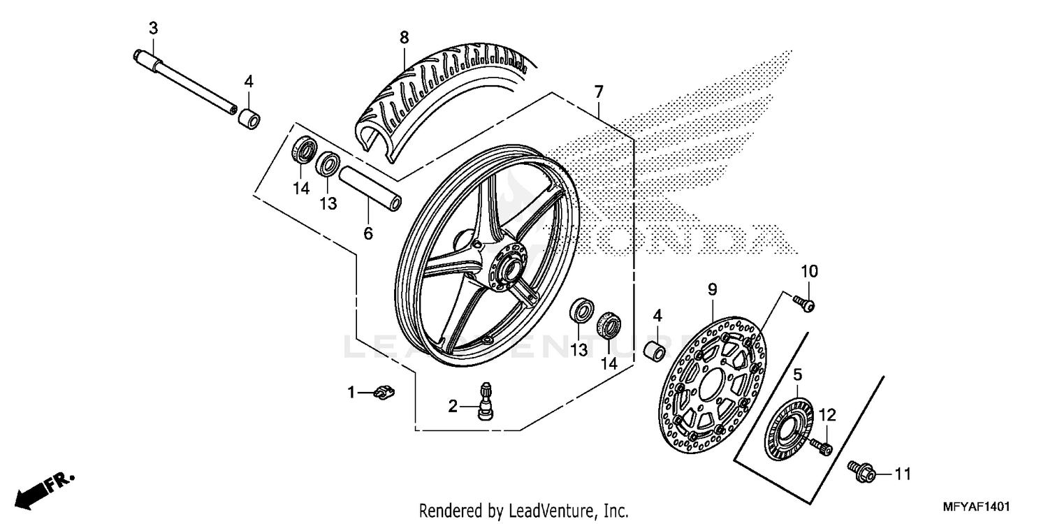 FRONT WHEEL (2)