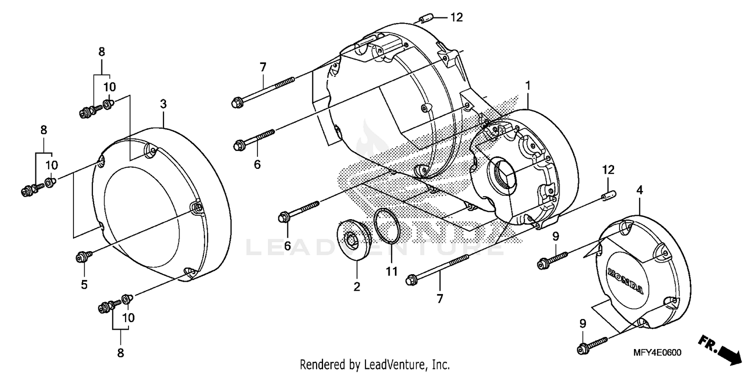 RIGHT CRANKCASE COVER