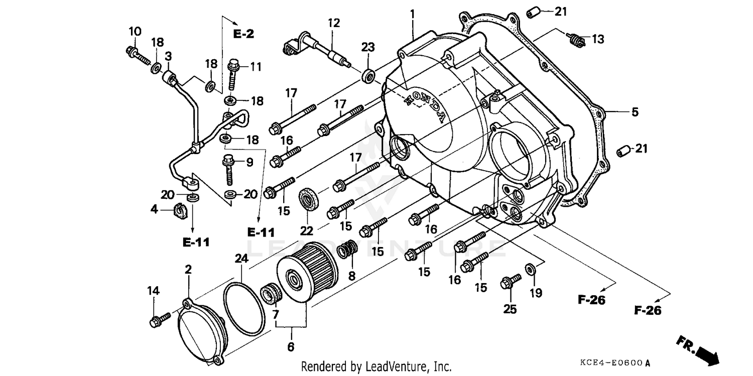 RIGHT CRANKCASE COVER