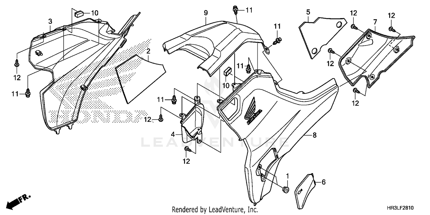 SIDE COVER@TANK COVER